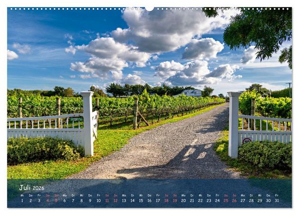 Produktbild: Neuseeland - Wo sich Himmel und Erde begegnen (Wandkalender 2026 DIN A2 quer), CALVENDO Monatskalender