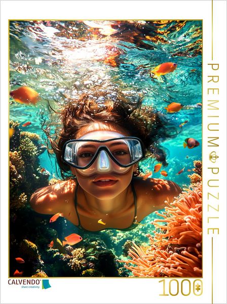 CALVENDO Puzzle Lara Tide | 1000 Teile Lege-Größe 64x48cm Foto-Puzzle für glückliche Stunden