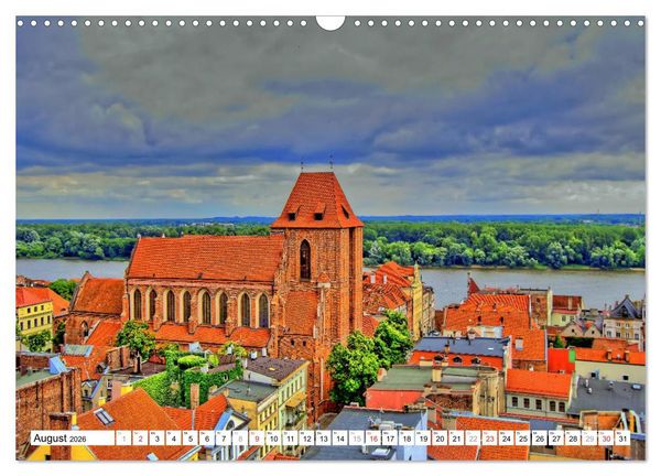 Produktbild: Thorn Torun - Die gotische Altstadt (Wandkalender 2026 DIN A3 quer), CALVENDO Monatskalender
