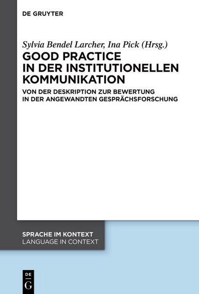 Produktbild: Good practice in der institutionellen Kommunikation