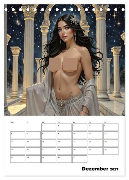 Produktbild: T&ouml;chter der alten G&ouml;tter (Tischkalender 2027 DIN A5 hoch), CALVENDO Monatskalender