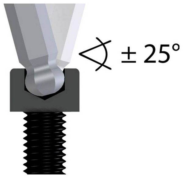Produktbild: Gedore 1523988 Innen-Sechskant Winkelschraubendreher-Set 2 mm, 2.5 mm, 3 mm, 4 mm, 5 mm, 6 mm, 8 mm, 10 mm 8teilig