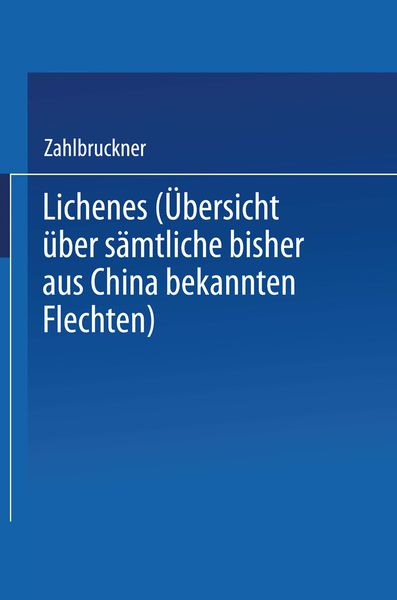 Produktbild: Lichenes