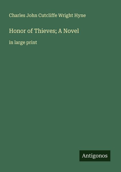 Produktbild: Honor of Thieves; A Novel