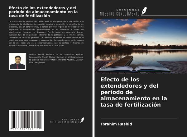 Produktbild: Efecto de los extendedores y del per&iacute;odo de almacenamiento en la tasa de fertilizaci&oacute;n