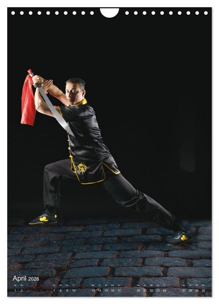 Produktbild: Kung Fu, Martial Art (Wandkalender 2026 DIN A4 hoch), CALVENDO Monatskalender