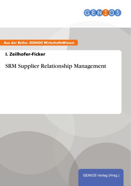 Produktbild: SRM Supplier Relationship Management