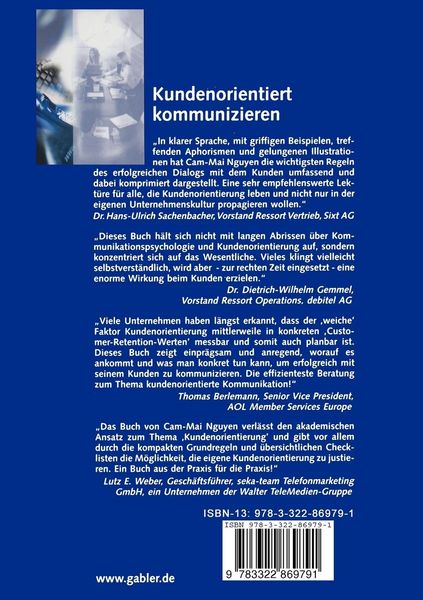 Produktbild: Kundenorientiert kommunizieren
