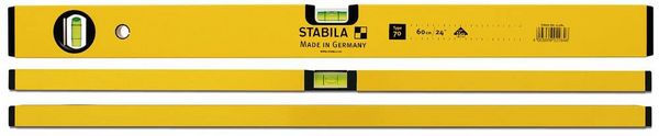 Produktbild: Stabila Type 70 2286 Leichtmetall-Wasserwaage 80 cm 0.5 mm/m