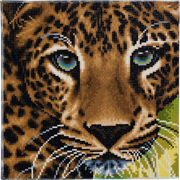 Produktbild: Craft Buddy CAK-A66 - Leopard, 30x30cm Crystal Art Kit, Diamond Painting