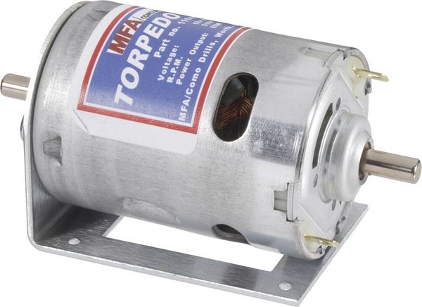 MFA Torpedo 800 Schiffsmodell Brushed Elektromotoren Leerlaufdrehzahl: 5167 U/min