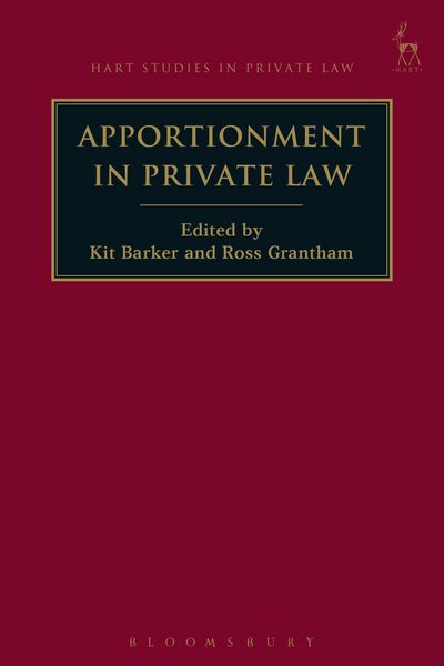 Produktbild: Apportionment in Private Law