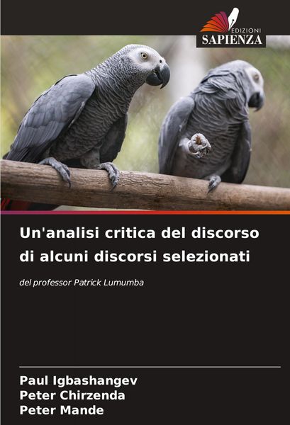 Produktbild: Un'analisi critica del discorso di alcuni discorsi selezionati