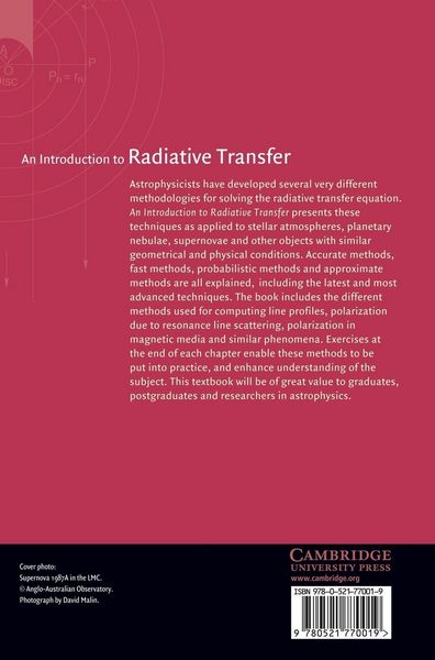 Produktbild: An Introduction to Radiative Transfer