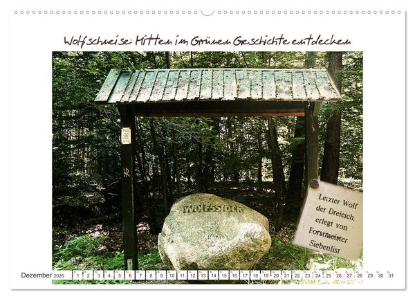 Produktbild: Mein Dreieich (Wandkalender 2026 DIN A2 quer), CALVENDO Monatskalender