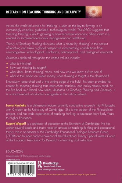 Produktbild: Theory of Teaching Thinking