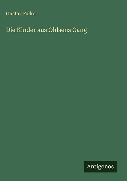 Produktbild: Die Kinder aus Ohlsens Gang