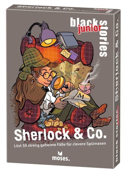 Produktbild: black stories junior Sherlock & Co.