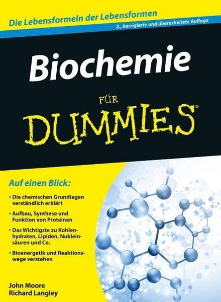 Produktbild: Biochemie f&uuml;r Dummies