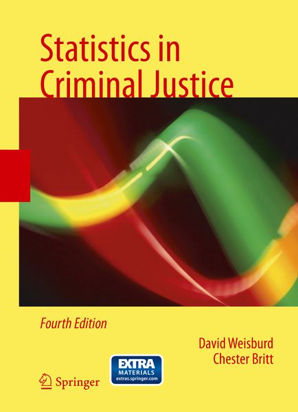 Produktbild: Statistics in Criminal Justice