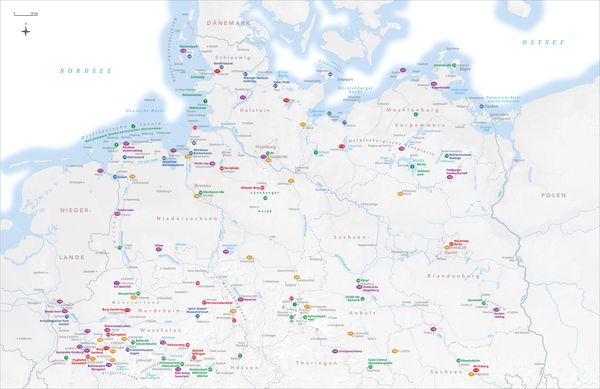 Produktbild: In 225 Reisen mit Wohnmobil & Campervan durch Deutschland