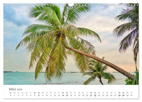 Produktbild: Singapur (Wandkalender 2026 DIN A3 quer), CALVENDO Monatskalender