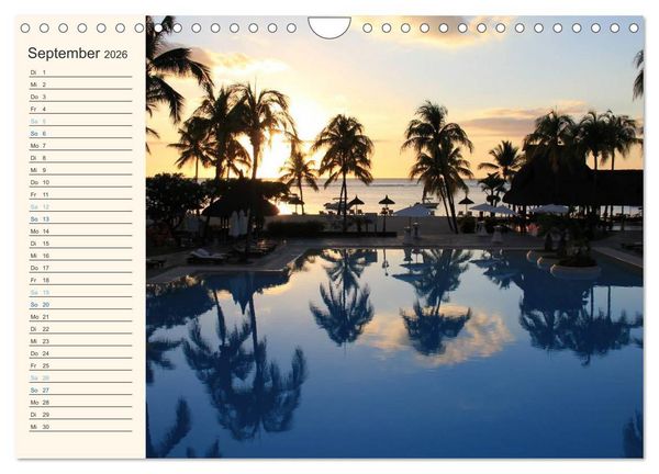 Produktbild: Mauritius - traumhaft und unvergesslich (Wandkalender 2026 DIN A4 quer), CALVENDO Monatskalender