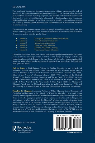Produktbild: History of Multicultural Education