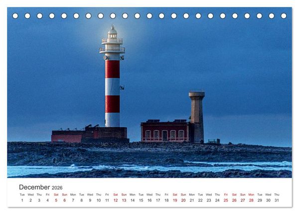 Produktbild: Fuerteventrua The volcanic island (Desk Calendar 2026 DIN A5 landscape), CALVENDO 12 Month DeskCalendar