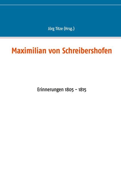 Produktbild: Maximilian von Schreibershofen
