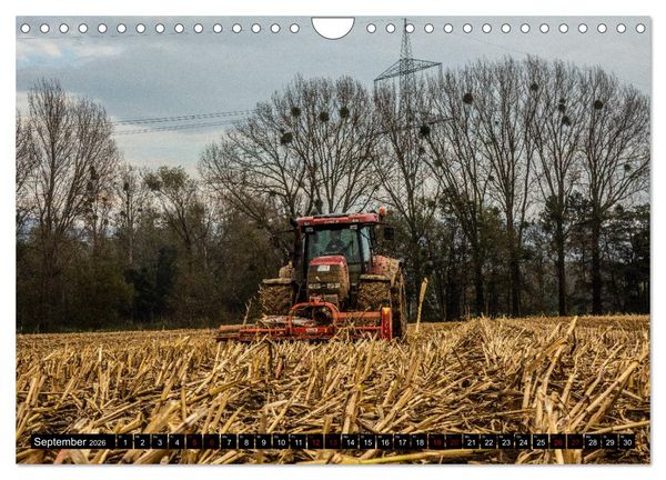 Produktbild: Landtechnik 2026 (Wandkalender 2026 DIN A4 quer), CALVENDO Monatskalender