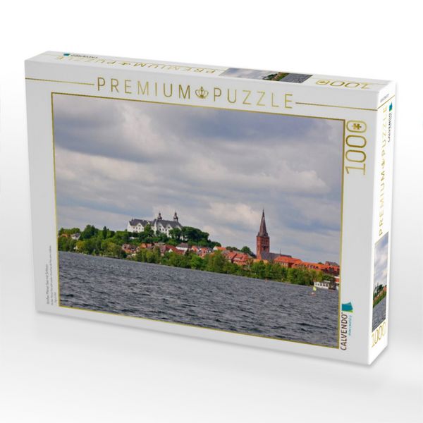 Produktbild: CALVENDO Puzzle Gro&szlig;er Pl&ouml;ner See mit Schloss | 1000 Teile Lege-Gr&ouml;&szlig;e 64x48cm Foto-Puzzle f&uuml;r gl&uuml;ckliche Stunden