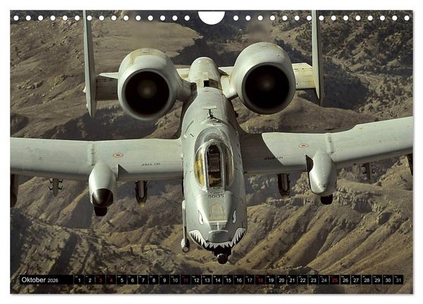 Produktbild: Kampfflugzeuge USA (Wandkalender 2026 DIN A4 quer), CALVENDO Monatskalender