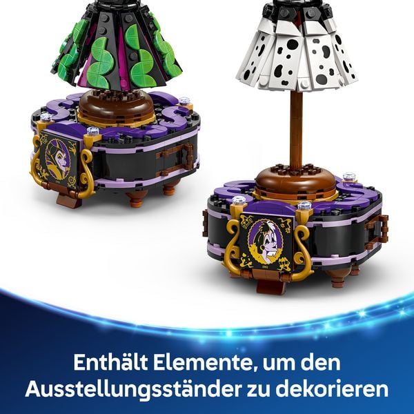 Produktbild: LEGO ǀ Disney B&ouml;sewichte Die Kleider von Malefiz und Cruella De Vil 43262