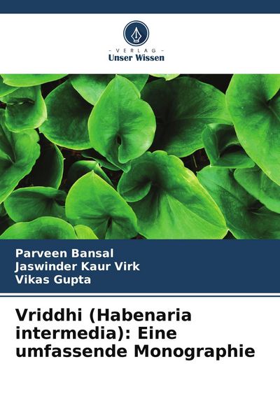 Produktbild: Vriddhi (Habenaria intermedia): Eine umfassende Monographie