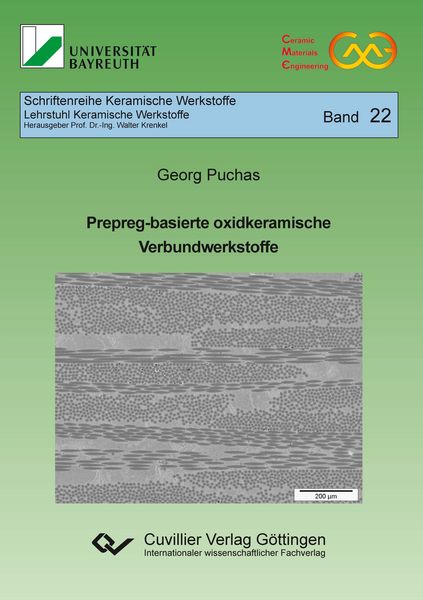 Produktbild: Prepreg-basierte oxidkeramische Verbundwerkstoffe