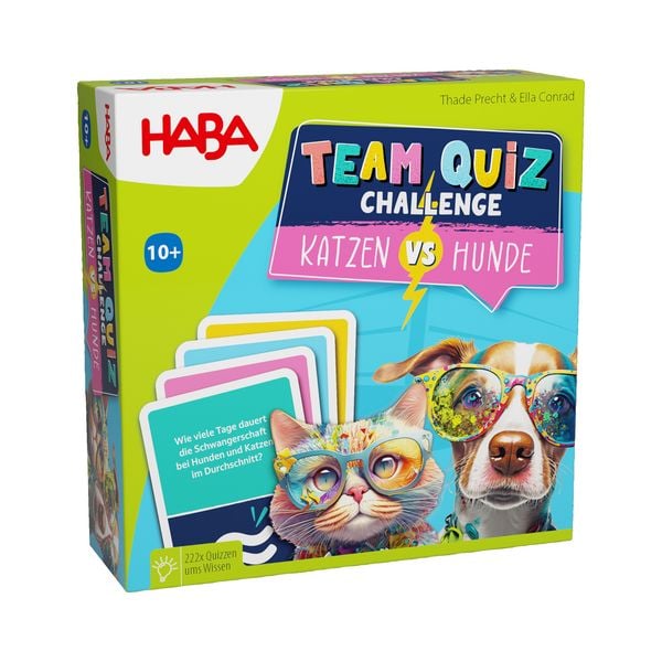 Produktbild: Team Quiz Challenge Katzen vs. Hunde