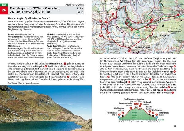 Produktbild: ROTHER Wanderf&uuml;hrer Pinzgau. 50 Touren rund um Saalbach-Hinterglemm, Mittersill, Kaprun und Zell am See