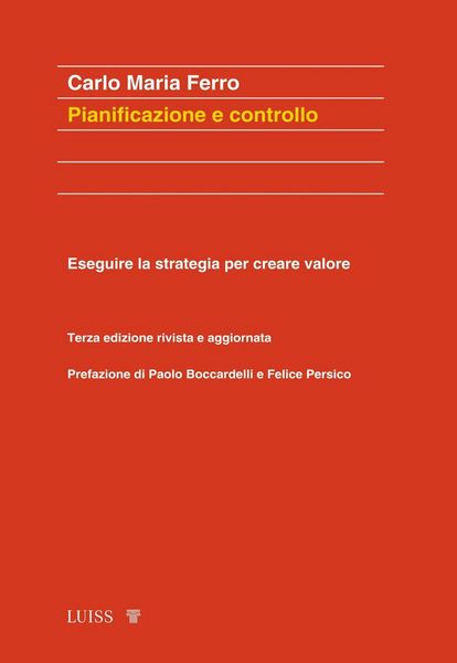 Produktbild: Pianificazione e controllo. Eseguire la strategia per creare valore