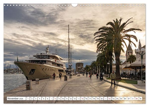 Produktbild: Kroatien - Welterbe Trogir (Wandkalender 2026 DIN A3 quer), CALVENDO Monatskalender