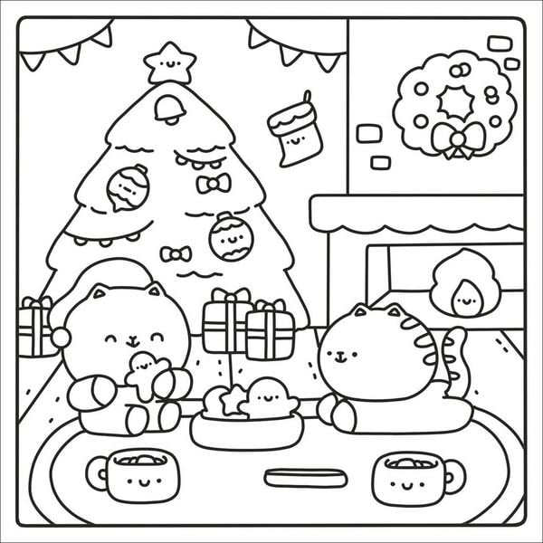 Produktbild: Cute & Cozy Coloring - Merry Christmas
