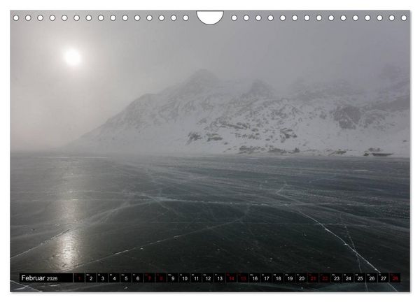 Produktbild: Piz Bernina - H&ouml;hepunkte aus dem Oberengadin (Wandkalender 2026 DIN A4 quer), CALVENDO Monatskalender