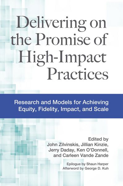 Produktbild: Delivering on the Promise of High-Impact Practices