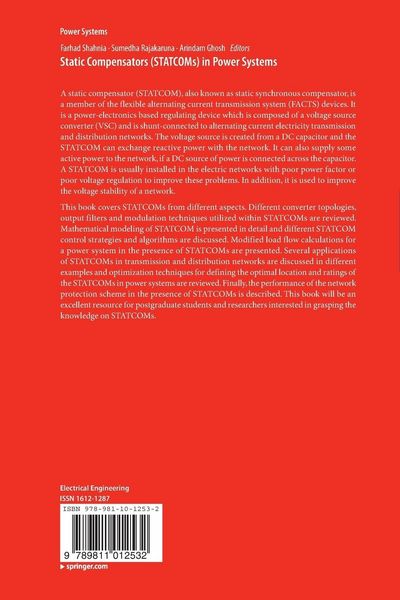 Produktbild: Static Compensators (STATCOMs) in Power Systems