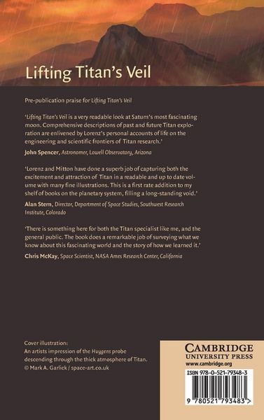 Produktbild: Lifting Titan's Veil