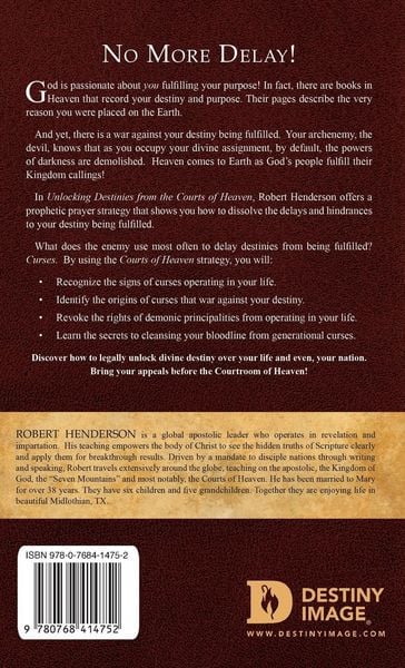 Produktbild: Unlocking Destinies From the Courts of Heaven
