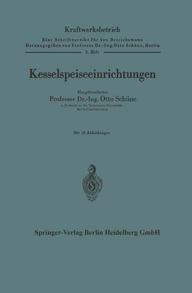 Produktbild: Kesselspeiseeinrichtungen