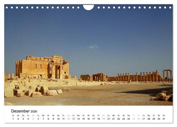 Produktbild: Syrien - verlorene Sch&auml;tze (Wandkalender 2026 DIN A4 quer), CALVENDO Monatskalender