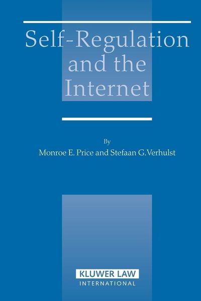 Produktbild: Self-Regulation and the Internet