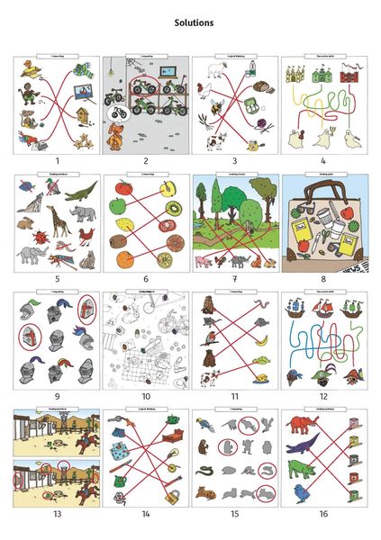 Kindergarten Activity Book from age 4 years - Line Tracing, connect-the-dots, spot the difference - for kids, boy and girl